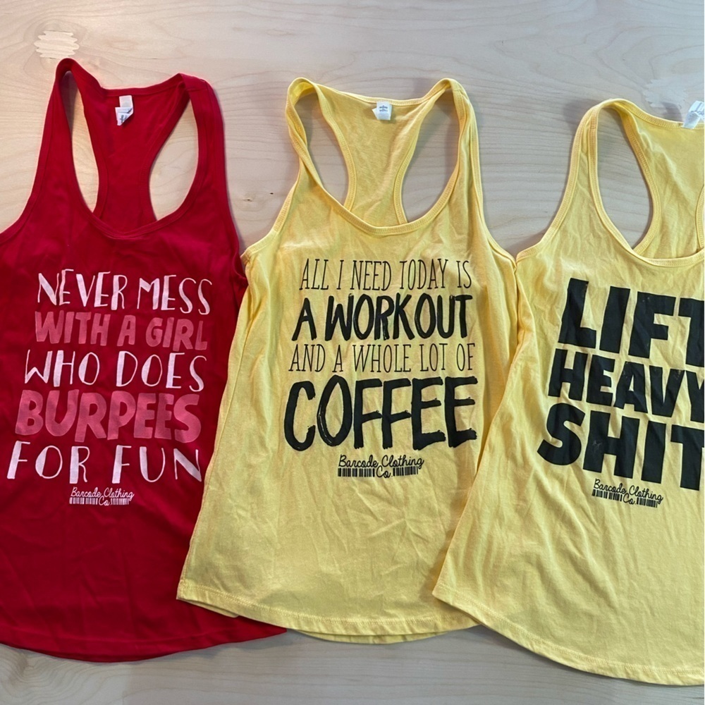 Lot of 3 Tank Tops size Small (ED)
